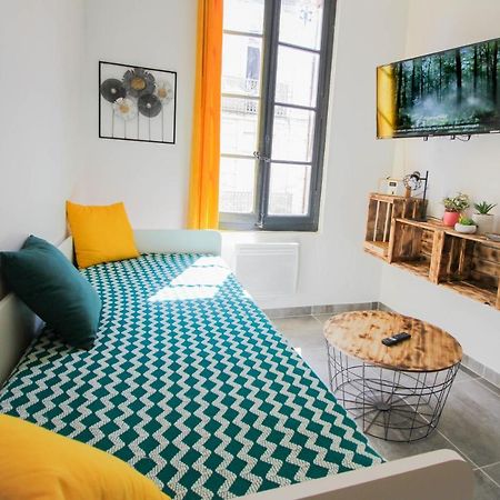 Charmant T2 En Coeur De Ville - 2 Lits + Lit Bebe - Wifi - Imprimante Carcassonne Exterior foto