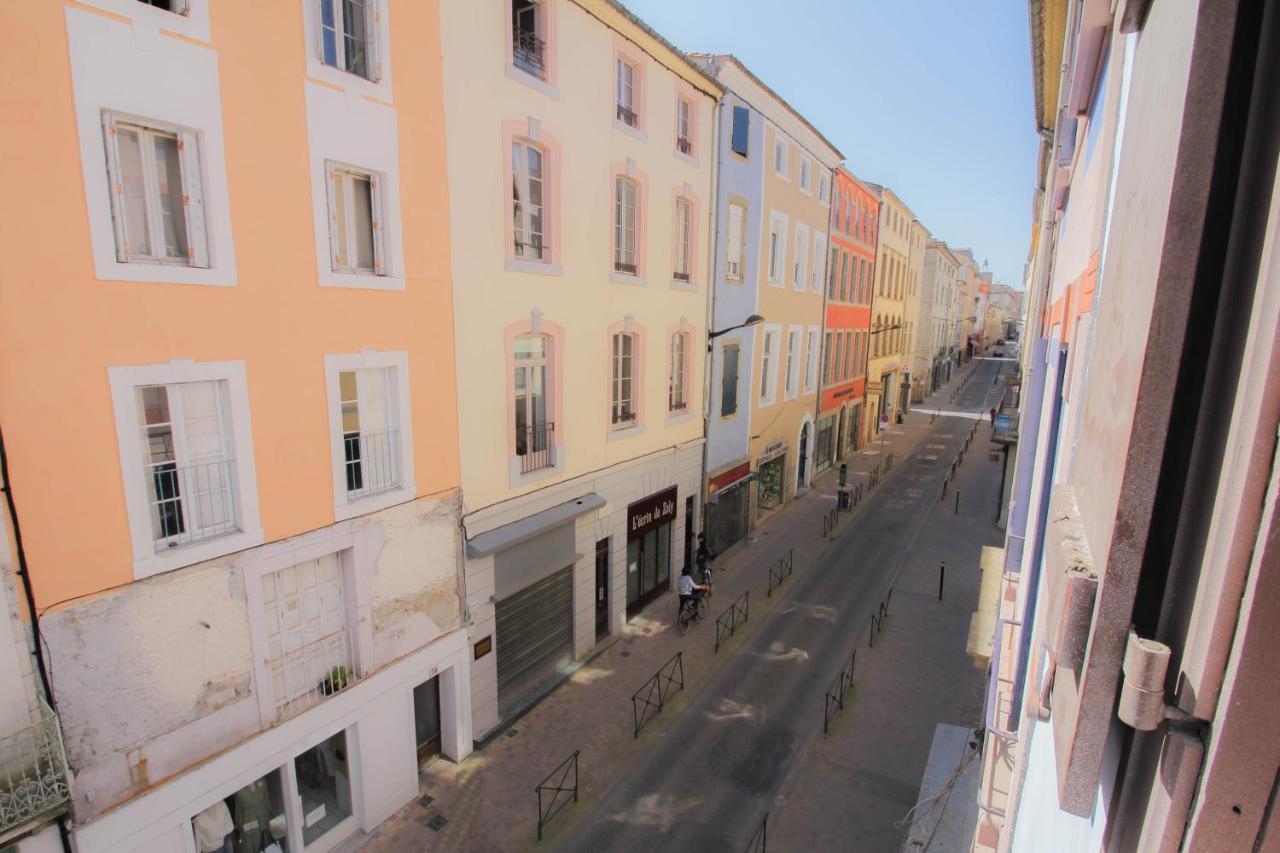 Charmant T2 En Coeur De Ville - 2 Lits + Lit Bebe - Wifi - Imprimante Carcassonne Exterior foto